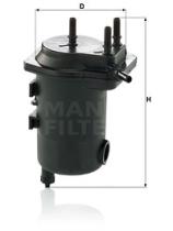 Mann Filter WK93912X - FILTRO COMBUSTIBLE CAR