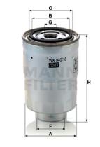 Mann Filter WK94016X - FILTRO COMBUSTIBLE ALL SEGMENTS