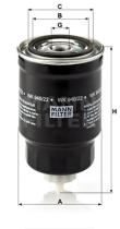 Mann Filter WK94022 - FILTRO COMBUSTIBLE ALL SEGMENTS