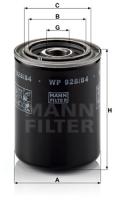 Mann Filter WP92884 - FILTRO ACEITE CAR