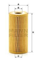 Mann Filter HU7027Z - FILTRO ACEITE CAR