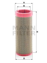 Mann Filter CF17007 - FILTRO AIRE TRUCK