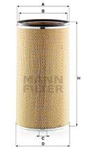 Mann Filter CF30001 - FILTRO AIRE INDUSTRY