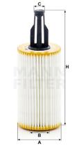 Mann Filter HU7025Z - FILTRO ACEITE CAR