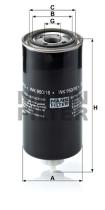 Mann Filter WK95016X - FILTRO COMBUSTIBLE TRUCK+INDUSTRY