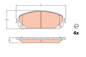 Trw GDB2094 - PRODUCTO