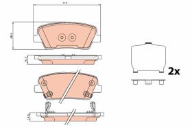 Trw GDB3624 - PRODUCTO