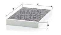 Mann Filter CUK34003 - HABITACULO CAR