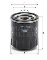 Mann Filter W8027 - [*]FILTRO ACEITE