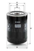 Mann Filter W9066 - FILTRO ACEITE CAR