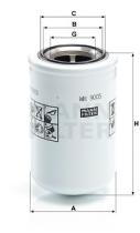 Mann Filter WH9005 - [**]FILTRO ACEITE