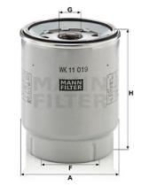 Mann Filter WK11019Z - FILTRO COMBUSTIBLE