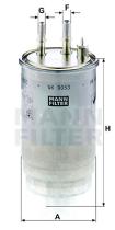 Mann Filter WK9053Z - FILTRO COMBUSTIBLE