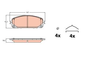 Trw GDB2142 - PRODUCTO