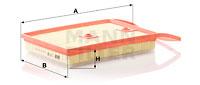 Mann Filter C35011 - FILTRO AIRE CAR