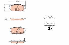 Trw GDB3626 - PRODUCTO