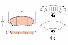 Trw GDB3633 - PRODUCTO