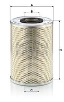 Mann Filter H1815 - FILTRO ACEITE INDUSTRY