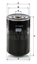 Mann Filter W115091 - FILTRO ACEITE INDUSTRY