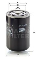 Mann Filter W94049 - FILTRO ACEITE INDUSTRY