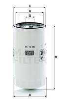 Mann Filter WD10002 - FILTRO ACEITE INDUSTRY