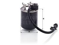 Mann Filter WK82019 - FILTRO COMBUSTIBLE CAR