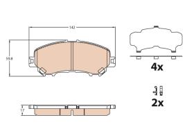 Trw GDB3631 - PRODUCTO