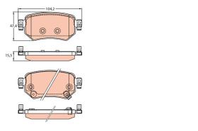 Trw GDB3632 - PRODUCTO