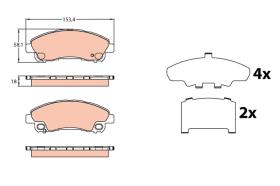 Trw GDB3644 - PRODUCTO