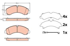 Trw GDB3645 - PRODUCTO