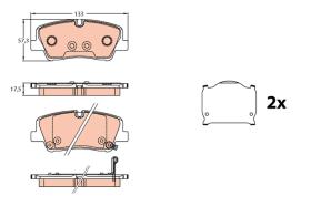 Trw GDB3646 - PRODUCTO