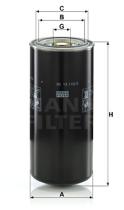 Mann Filter WD131455 - FILTRO ACEITE INDUSTRY
