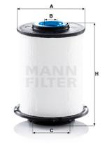Mann Filter PU7012Z - FILTRO COMBUSTIBLE CAR