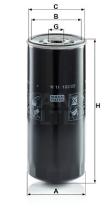 Mann Filter W1110222 - FILTRO ACEITE INDUSTRY