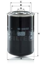 Mann Filter WD94022 - FILTRO ACEITE