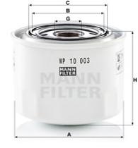 Mann Filter WP10003 - FILTRO ACEITE