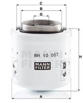 Mann Filter WH10007 - FILTRO ACEITE INDUSTRY
