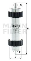 Mann Filter WK6037 - FILTRO COMBUSTIBLE CAR