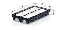 Mann Filter C25034 - FILTRO AIRE CAR