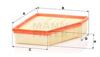 Mann Filter C29230 - FILTRO AIRE CAR