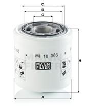 Mann Filter WH10006 - FILTRO ACEITE INDUSTRY