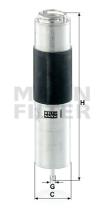 Mann Filter WK5016Z - FILTRO COMBUSTIBLE CAR