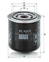 Mann Filter WD9209 - FILTRO ACEITE