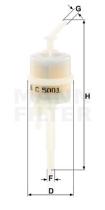 Mann Filter C5001 - FILTRO AIRE TRUCK