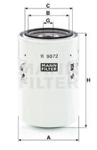 Mann Filter W9072 - FILTRO ACEITE INDUSTRY