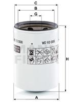 Mann Filter WD10006 - FILTRO ACEITE INDUSTRY