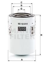 Mann Filter WD10014 - FILTRO ACEITE