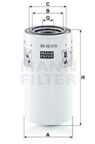 Mann Filter WD10015 - FILTRO ACEITE
