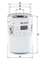 Mann Filter WD10017X - FILTRO ACEITE INDUSTRY