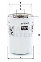 Mann Filter WD10017X - FILTRO ACEITE